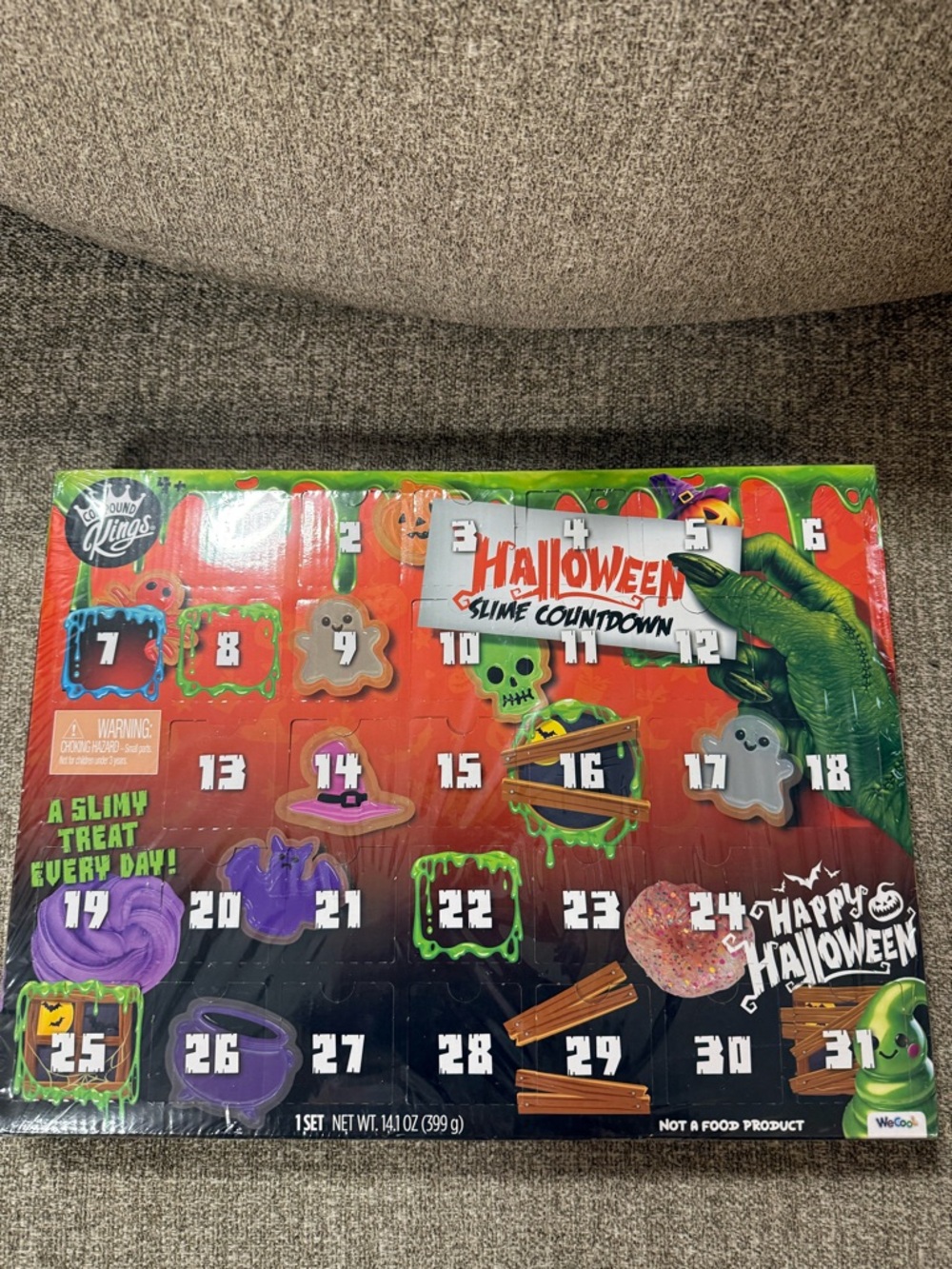 Halloween Slime Countdown Calendar